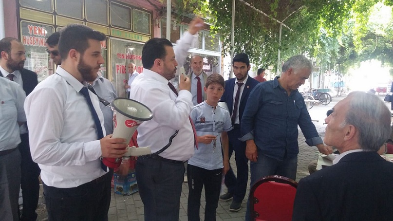 Saadet Partisi Bolvadine çıkarma Yaptı