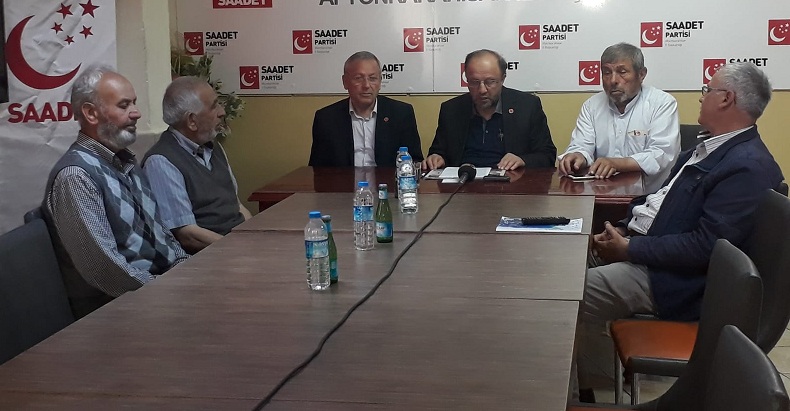Saadet Partisi İl Başkanı şenel'den Basın Açıklaması
