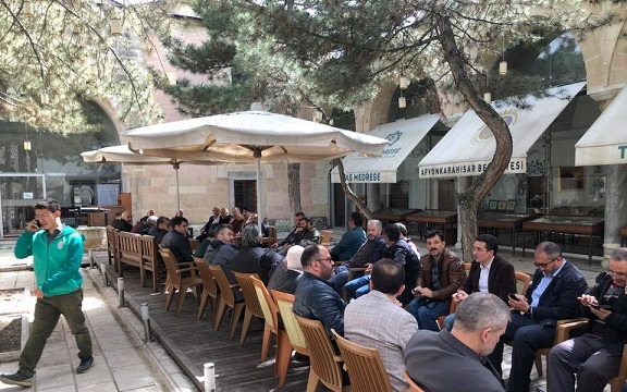 Milletvekili Hatice özkal, Taşhan Esnafını Ziyaret Etti