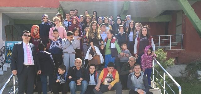 Otizmli çocuklar, Hıdırlık Seyir Restaurantı Ziyaret Etti