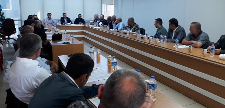 Başkan Eser Mahalle Başkanları İle Toplandı