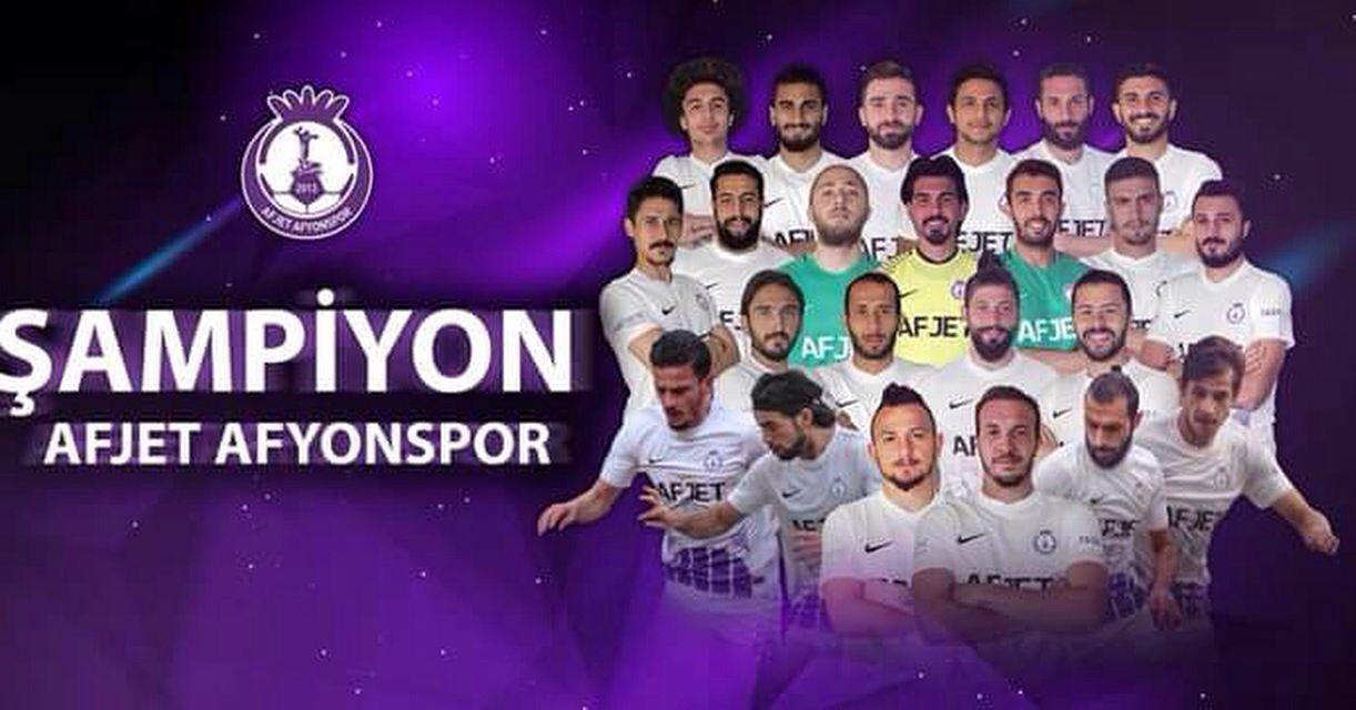 Afjet Afyon Spor şampiyon