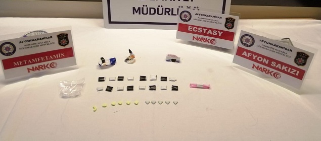 Afyon'da Uyuşturucu Operasyonu