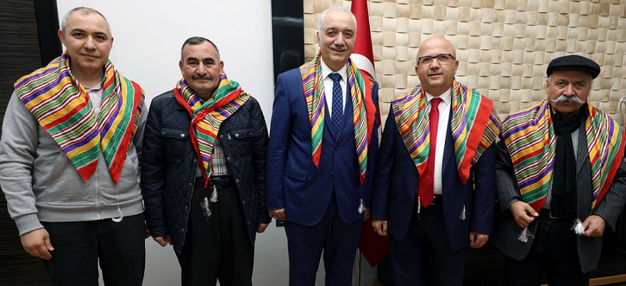 Yörük Türkmen Birliğinden Başkan çoban'a Ziyaret