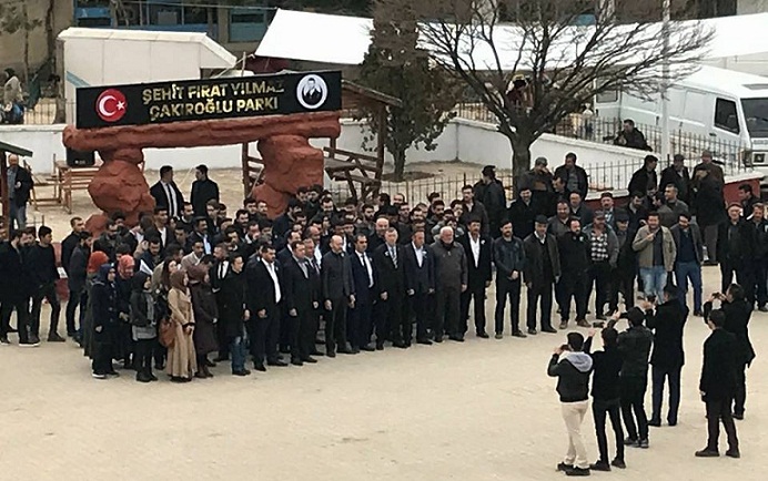 Kocaöz Beldesinde Yaptırılan Fırat Yılmaz çakıroğlu Parkı Açıldı