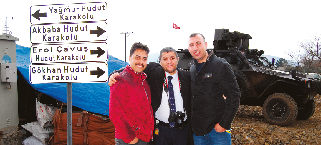 Başkan Uçmak Mehmetciğimize Destek İçin Suriye Sınırına Gitti