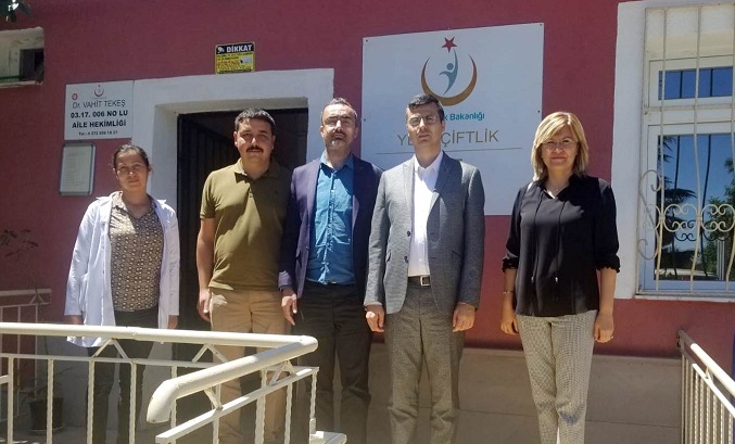 Sağlık Müdürü Korkmaz, Aile Sağlığı Merkezlerini Ziyaret Etti