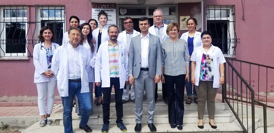 Sağlık Müdürü Korkmaz Asm'lere Ziyarette Bulundu..