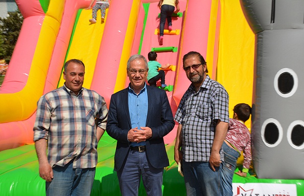 Dinar'da çocuklar İçin ücretsiz Balon Park