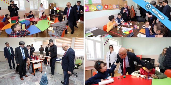 Başkan çoban´dan Engelli öğrencilere özel İlgi