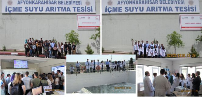 üniversitelerden İçme Suyu Arıtma Tesisine Ziyaret