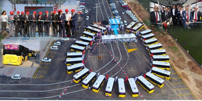 Otobüsler ‘bismillah” Dedi