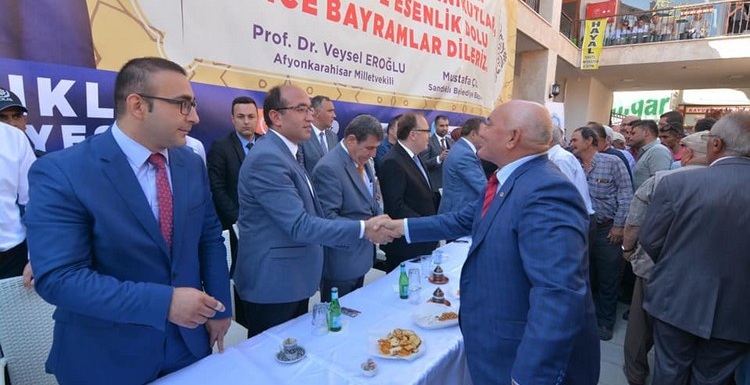 Bayramlaşma Töreni Bedesten çarşımızda Gerçekleşti