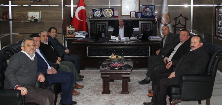 Muhtarlar Derneğinden Başkan Bozkurt’a Ziyaret