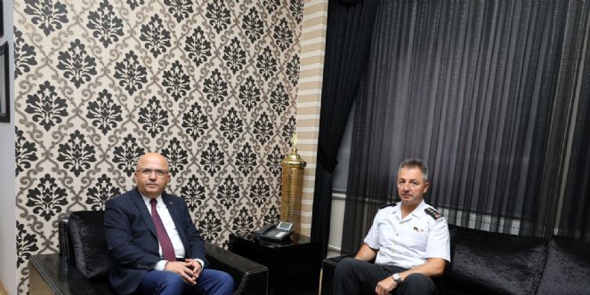 Jandarma Komutanı Hamza çömez´den Ziyaret