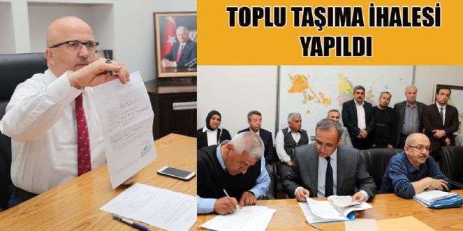 Toplu Taşıma İhalesi Tamam
