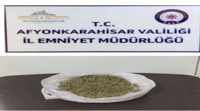 çay’da Uyuşturucu Operasyonu Yapıldı