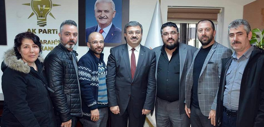 Anadolu Milli İrade Birliği Derneğinden Ak Partiye Ziyaret
