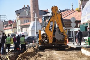 şuhut'ta Doğalgaz çalışmaları Son Sürat