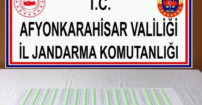 Dinar Tatarlı'da Sentetik Uyarıcı Hap Yakalandı