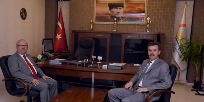 Başkan çoban’dan Gıda Tarım Ve Hayvancılık İl Müdürü Acar’a İade-i Ziyaret