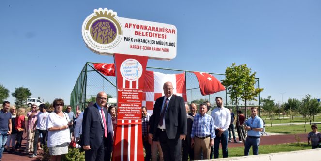 Kardeş şehir Hamm Parkı Açıldı