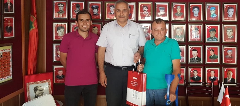 Müdür över’den şehit Aileleri Ve Gaziler Temsilciliklerine İade-i Ziyaret