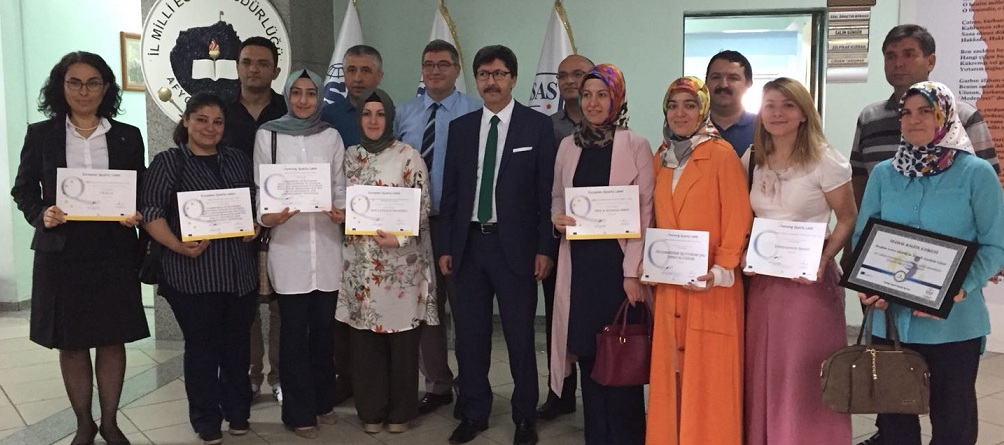 E-twinning Kalite Etiketi ödül Töreni Yapıldı