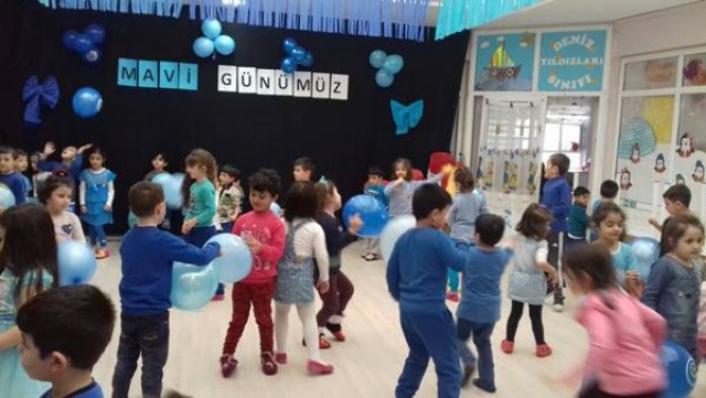 Emirdağ'da Mavi Renk Günü