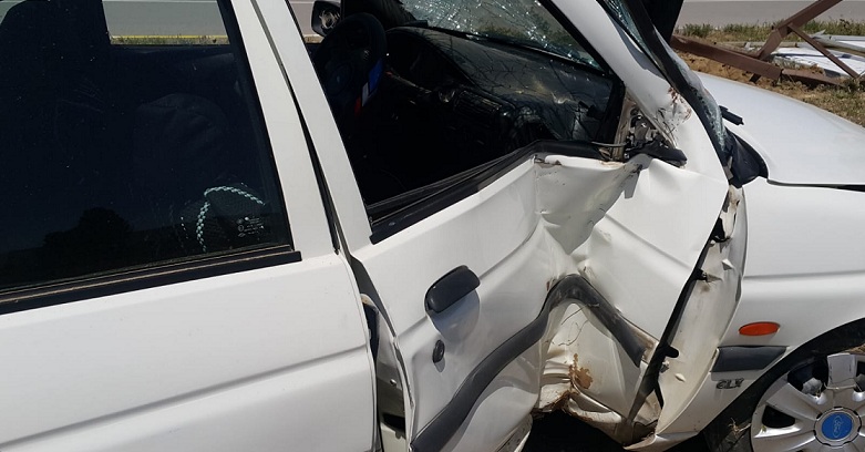 Gazlıgöl Yolunda Kaza 1 Yaralı