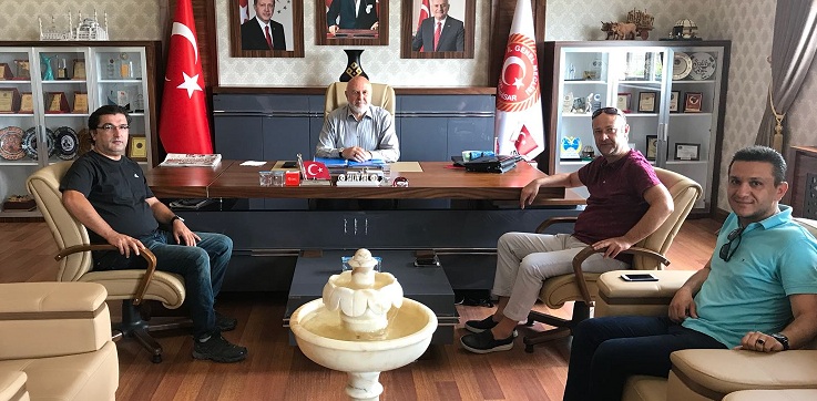 Cüneyt Ersan Salih Sel’i Ziyaret Etti