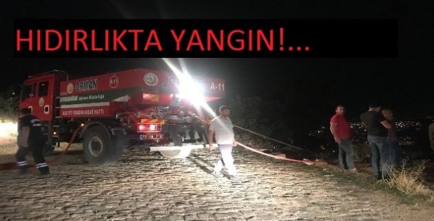 Hıdırlıkta Yangın