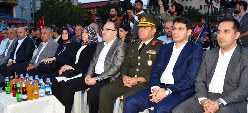 15 Temmuz Kent Meydanı’nda Gerçekleşti..