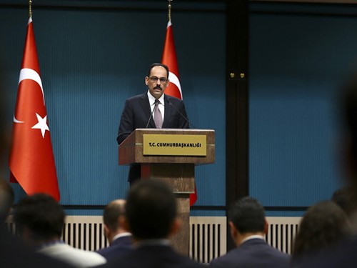 Cumhurbaşkanlığı Sözcüsü Kalın: “soçi’de Suriye Halkını Hiçbir Terörist Grup Temsil Edemez”