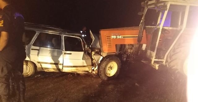 Evciler’de Kaza 1 ölü 3 Yaralı