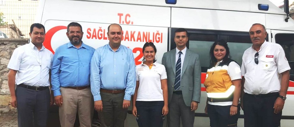 Sağlık Müdürü Korkmaz, İscehisar'daydı