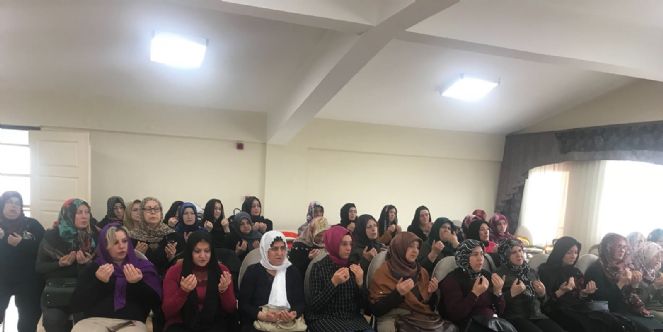 ´hanımlar´dan Afrin şehitleri İçin Mevlit Programı