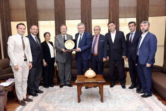 Rektör Solak Mam Heyetini Kabul Etti