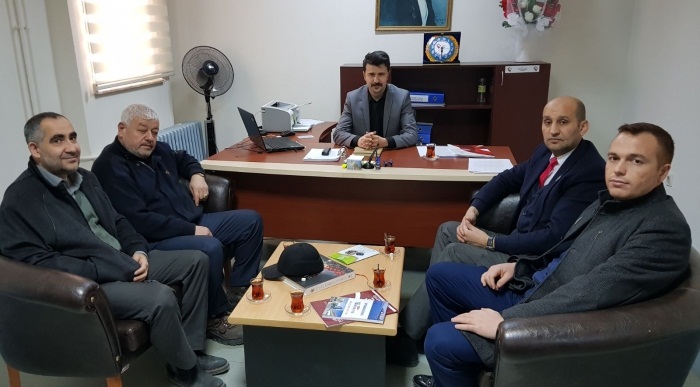 Başkan Kumartaşlı Ve Yönetim Kurulundan Hayırlı Olsun Ziyareti