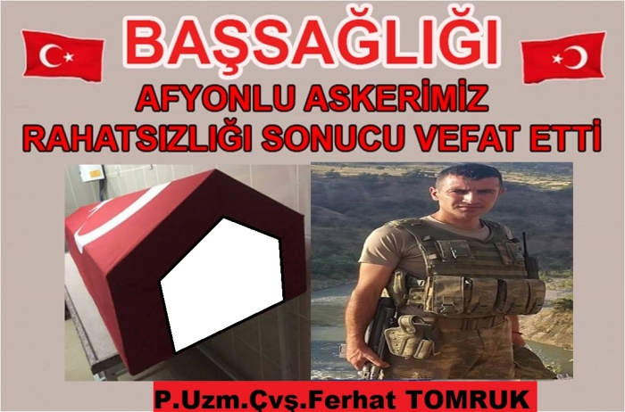 Askerimiz Rahatsızlığı Sonucu Gatada Vefat Etti