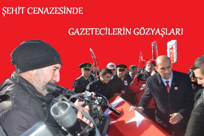 şehit Cenazesinde Gazetecilerin Gözyaşları