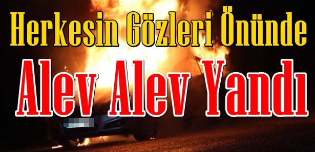 Avm'nin Otoparkında Alev Alan Otomobil Kullanılamaz Hale Geldi