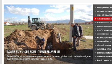 Bolvadin Halkı Su Kesintisinden Bıktı