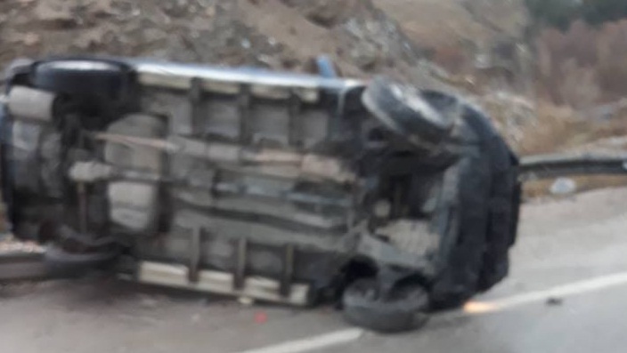 Kütahya Afyon Yolu Bayramgazi'yi İnince Kaza