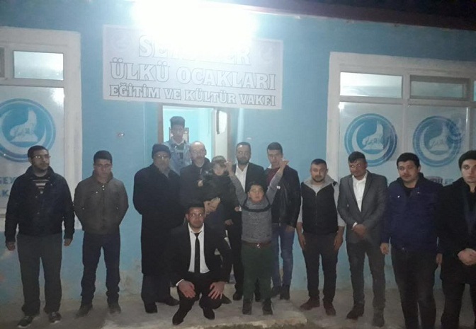 ülkü Ocakları Genel Başkanı Olcay Kılavuz Afyonkarahisar'da