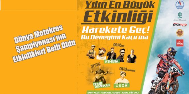 Motokros şampiyonası´nın Etkinlikleri Belli Oldu