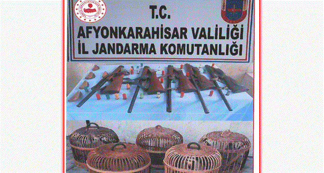 şuhut'ta Ruhsatsız Silah Operasyonu