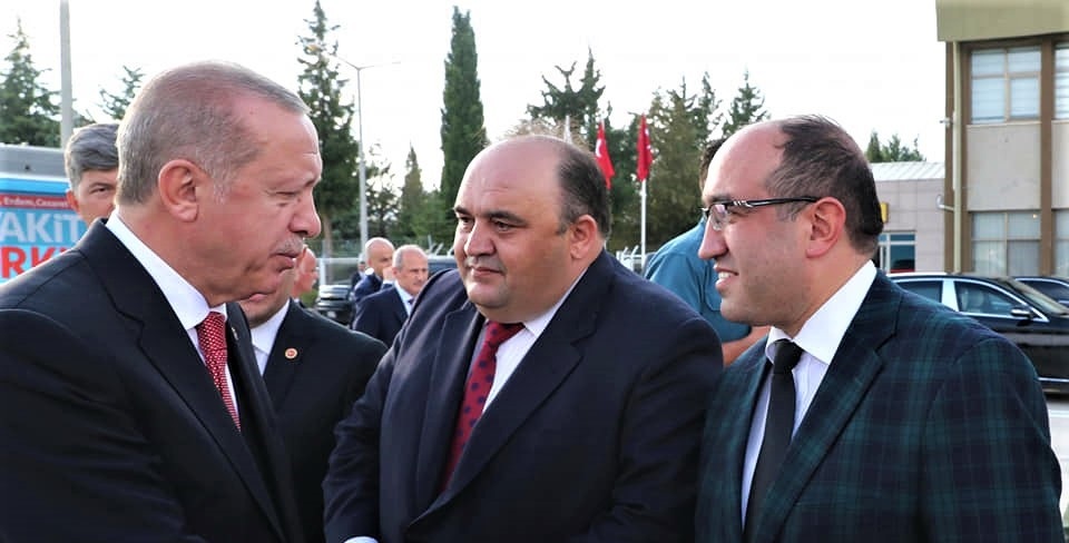 Cumhurbaşkanı Recep Tayyip Erdoğan Başkan çöl İle Görüştü