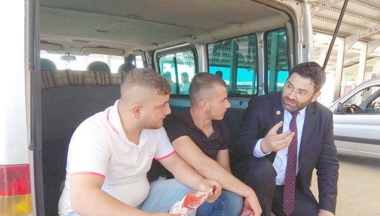 Uğurlu Araba Pazarında Vatandaşlarla Buluştu