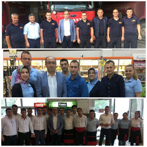 Başkan Mustafa çöl Personeli İle Bayramlaştı